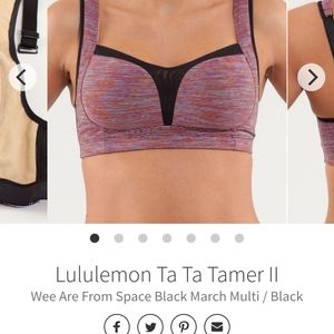 Lululemon TaTa Tamer 36D